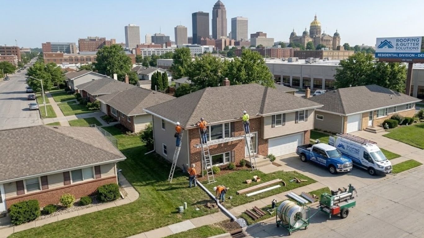 Gutter Installation Des Moines Iowa