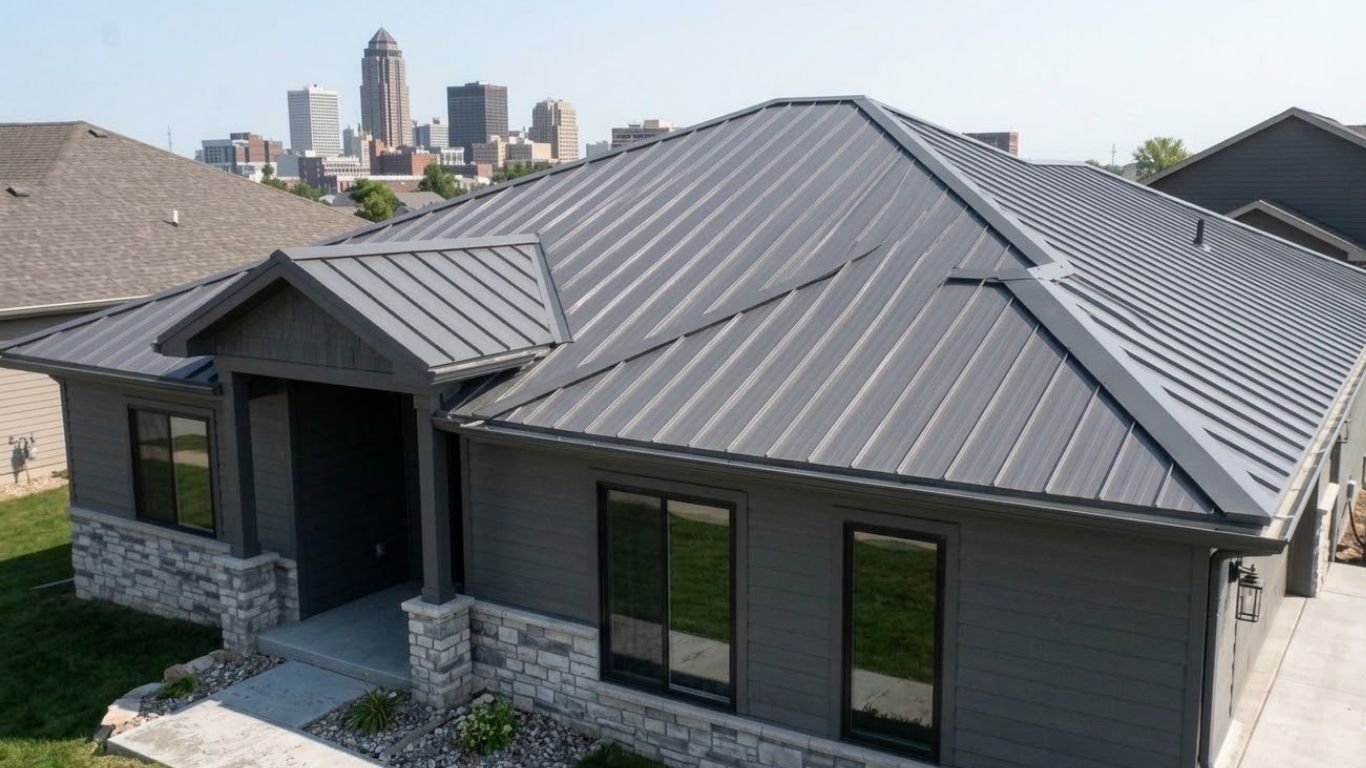 Metal Roofing Des Moines Iowa